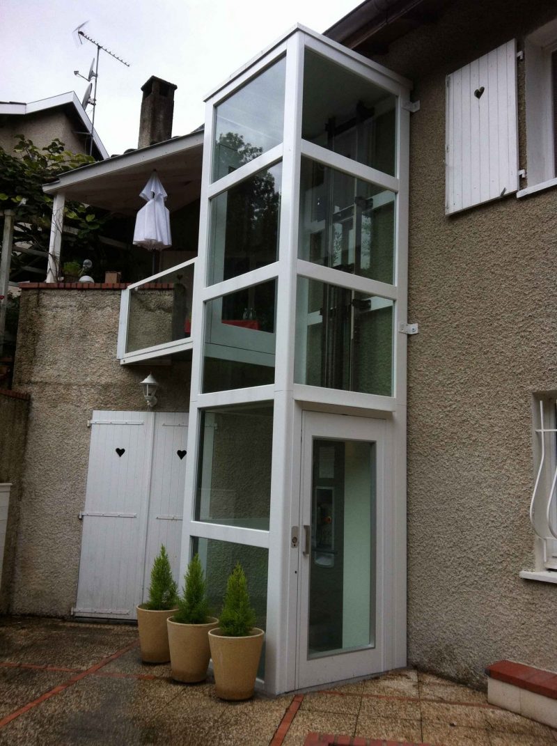 mini-ascenseur extérieur - Ascervi