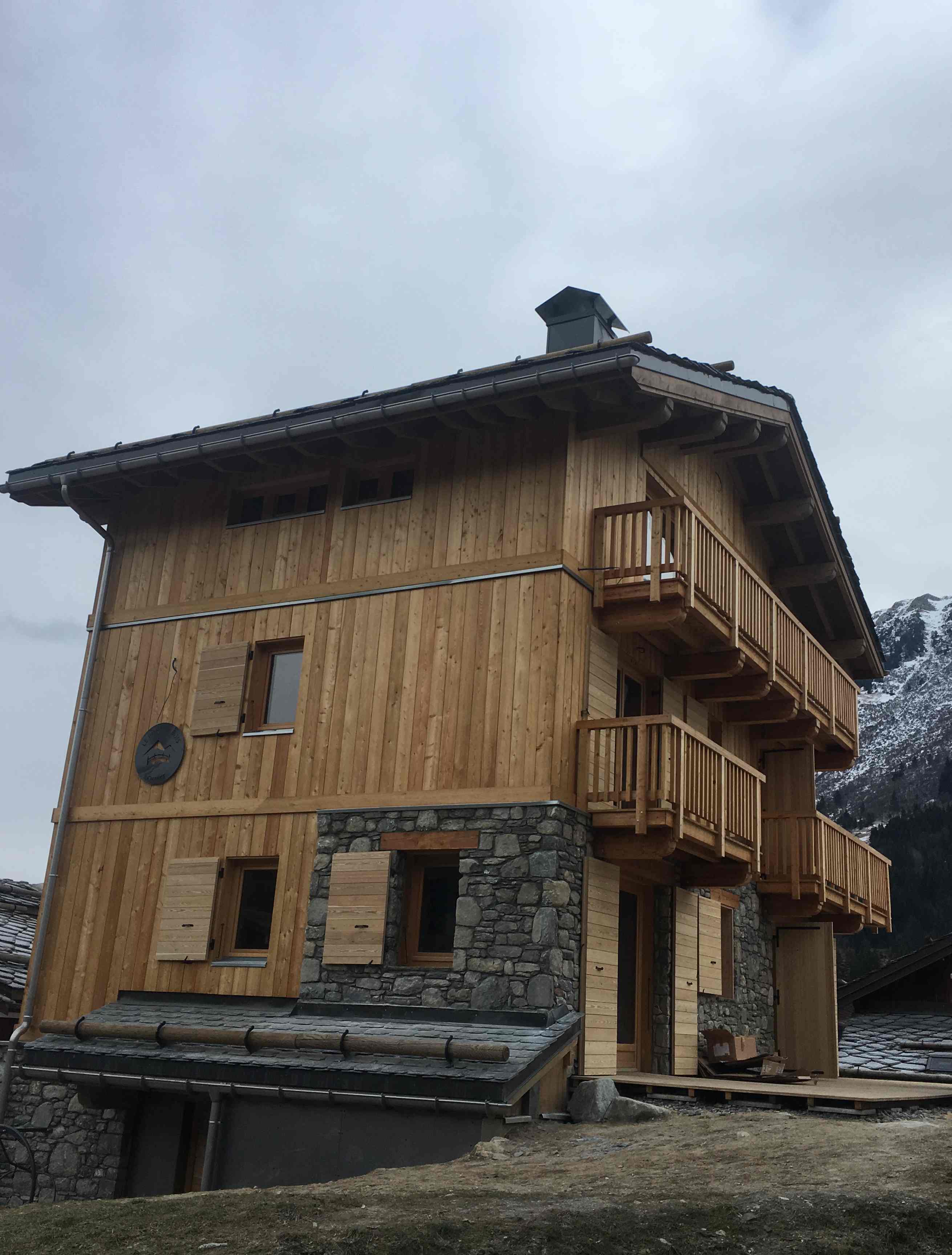 ascensur privatif dans chalet de montagne